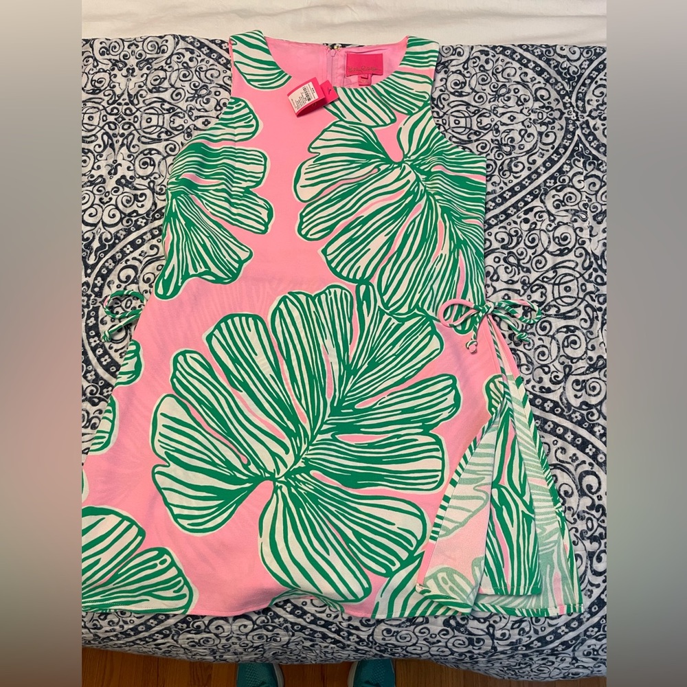 Lilly Pulitzer Donna Romper Mandevilla Baby Who Let the Fronds Out